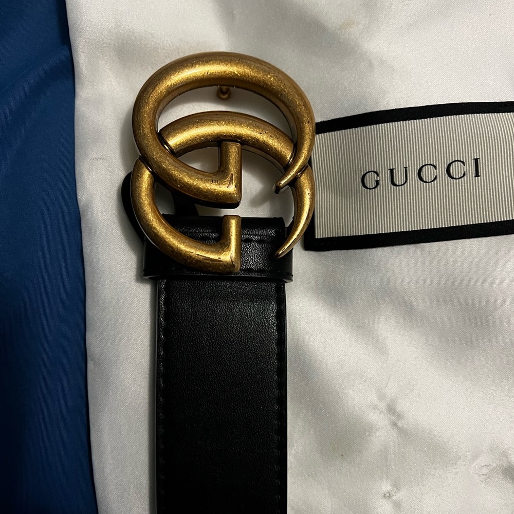 Gucci Marmont Belt gold
